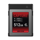 Memoria CFexpress tipo B / Clase 10 de 512 GB / Especializada para Cámaras de Fotografía y Video  / 1800 MB/s Lectura / 1700 MB/s Escritura | HS-CFE-E300/512G