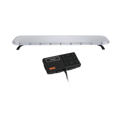 Barra de luces LED de 46" Rojo/Azul/Ambar , De 132 LEDs, Controlador Incluido, Ideal para Equipar Unidades de Seguridad Publica | X75RBAS