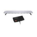 Barra de luces LED de 46" Rojo/Azul/Ambar , De 132 LEDs, Controlador Incluido, Ideal para Equipar Unidades de Seguridad Publica | X75RBAS