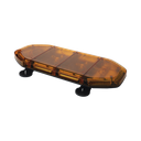 Mini Barra de 24 Pulgadas con 240 LED, Color Ámbar Con Montaje Magnético | X350A