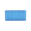 Domo Central Pequeño de reemplazo para barra de luces SP216 de la marca SignalPro, Color Azul | 9ALRDNL22000