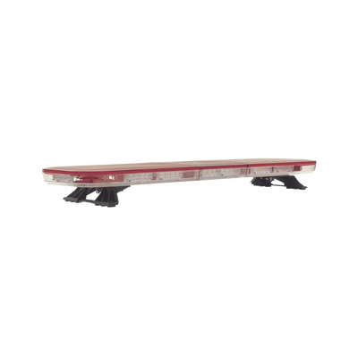 Barra de luces LED de 47", 124 LED, con control de tráfico en color ámbar, dual color rojo/claro, ideal para equipar ambulancias y unidades de bomberos | X67RWV2