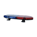 Mini Barra de 24 Pulgadas con 240 LED, Color Rojo/Azul Con Montaje Magnético | X350RB