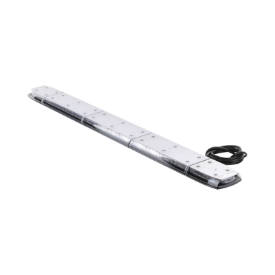 Barra de luces de 48 Pulgadas, 240 Led, Dual Color Ámbar/Claro, Con Montaje Fijo de Tornillos, Ideal para Seguridad Privada | 11048CACE