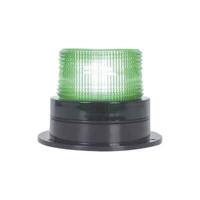 Burbuja Brillante de Larga Vida Útil, con 8 LEDs Color Verde, Domo Verde, 12Vcd | X126G