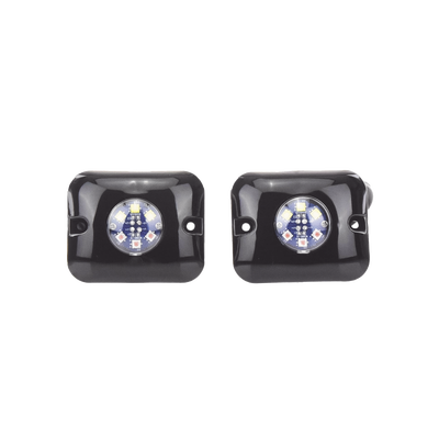 Estrobos Ocultos de 6 LED, Color ámbar / claro | X12AW