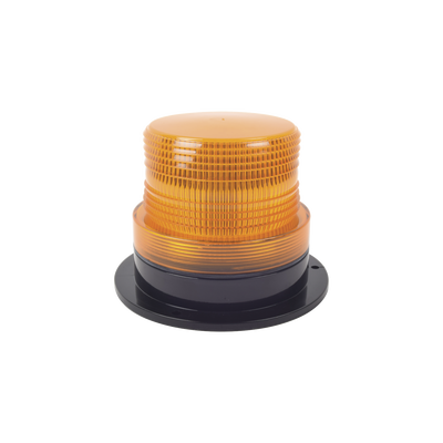 Burbuja brillante  de Larga Vida Útil con 8 LEDs, color ámbar, domo ámbar, 12Vcd | X126-A