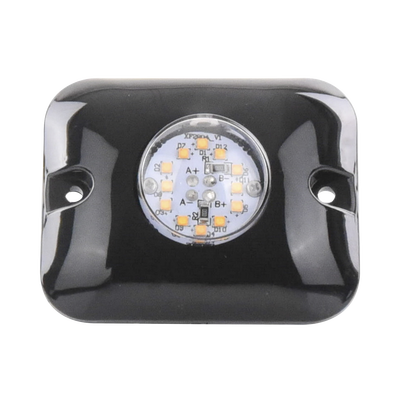 Luz Oculta Ultra Brillante con 12 LED, Color Ambar | X121A