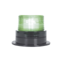 Burbuja Brillante de Larga Vida Útil, con 8 LEDs Color Verde, Domo Verde, 110 Vca | X127G