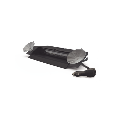 Luz de Visera, Dual color, Rojo/Claro con enchufe para automóvil | ED5051VDL1RW