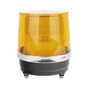 Burbuja Brillante de Larga Vida Útil, Con 150 LEDs, Color Ambar, Domo Ambar, 110 Vca | X135A