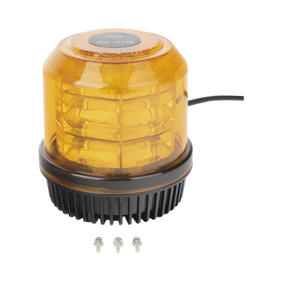 Burbuja brillante de 12 LEDs, color ambar, montaje fijo | XLTE2365A