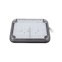 Luz de Advertencia de 9X7", Bicolor Rojo/Claro, Ideal para Ambulancias | XLTE515RW