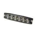 Luz Auxiliar de 6 LED, ámbar, SAE Clase I, lente transparente | SPL6A