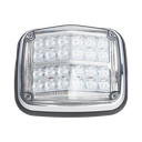 Luz de advertencia de 8 X 6", Color Rojo / Claro, SAE,  IP67, Ideal para Ambulancias | XT1895RW