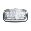 Luz de advertencia 8 X 4", Color Rojo / Claro, IP67, SAE, Ideal para Ambulancias | XT1885RW