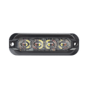 Luz perimetral , 8 LED Ultra Brillantes, Dual Color Rojo / Claro | ED3793RW