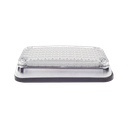 Luz de Advertencia de 6X4", Color Claro, Ideal para Ambulancias | X-LTE-595-W