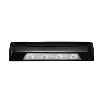 Luz de Escena, 4 led, Bisel Blanco, 12–24vcd, Led Blanco y Lente Transparente | SPW12-B