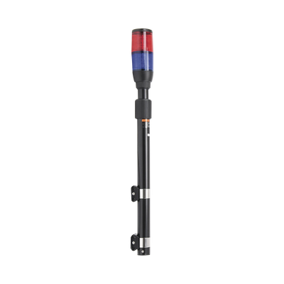 Luz telescópica Ultra Brillante para motocicleta, color Rojo/Azul | XMWL300RB