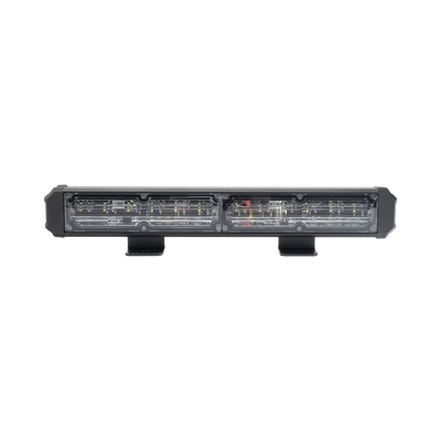 Barra de Luz de Advertencia, 2 Módulos de 6 LED, 11 Pulgadas Rojo/Claro | XLT2132RW