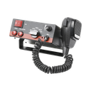 Sirena Vehicular de 100W de Potencia, Con Switch Giratorio de 6 posiciones, Micrófono de Uso Rudo e Interconexión a Radio | X-ELS-100