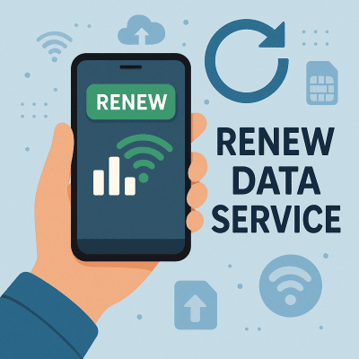 Renovacion de servicio para servicio de datos Telcel ( solo compatible con SIM500MB2Y) | RSIM500MB2YM