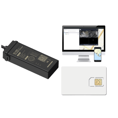 KIT GPS / Localizador para Vehiculos / 4G LTE CAT1 con Fallback a 2G/ Apagado y encendido remoto / Sistema de protección de baterias / IP66 / Incluye: EPCOMGPSCODE y SIM500MB2Y | VL103KIT2