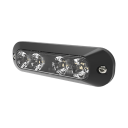 [ED3704-RC] Luz perimetral, 4 LEDs Ultra Brillantes, color Rojo / Claro | ED3704-RC