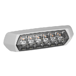[SP80RW-W] Luz de Escena, 1700 lúmenes, Luz Roja advertencia, Luz Clara Escena, Bisel blanco | SP80RW-W