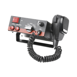 [X-ELS-100] Sirena Vehicular de 100W de Potencia, Con Switch Giratorio de 6 posiciones, Micrófono de Uso Rudo e Interconexión a Radio | X-ELS-100