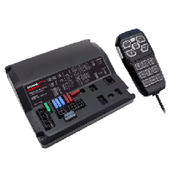 [SP204V2] Sirena Vehicular de 200W de Potencia, Programable, Con Controlador Unimando de 15 Botones Para Control de Tonos, 12 Salidas Auxiliares y Micrófono | SP204V2