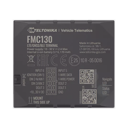 [FMC130] Profesional Rastreador Vehicular (GPS) 4G LTE CAT 1 y 2G / Identificación de Conductores / Bloqueo Remoto / Detección de Jammer / Sensores Bluetooth / Múltiples I/O | FMC130