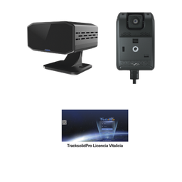 [JC261DMSV] KIT Dashcam con sistema de control ADAS (asistencia de manejo) y Camara DMS con IA (JC170) / Multiples alarmas /Comunicación dos vías / ideal para flotas vehiculares / Facil instalacio / Incluye licencia vitalicia plataforma TrackSolidPro | JC261DMSV