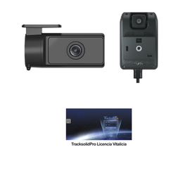 [JC261CI03V] KIT Dashcam con sistema de control ADAS (asistencia de manejo) y Camara de cabina (CI03) / Multiples alarmas /Comunicación dos vías / ideal para flotas vehiculares / Facil instalacio / Incluye licencia vitalicia plataforma TrackSolidPro | JC261CI03V