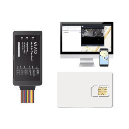 [VL802KIT2] Kit localizador vehicular / 4G LTE / BLE / RS485 / Audio dos vias (requiere accesorios) / incluye SIM500MB2Y y Plataforma EPCOMGPSCODE / Compatble con UL212 Sensor ultrasonico | VL802KIT2
