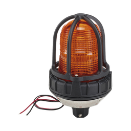 [151XST-012024-A] Luz estroboscópica para ubicaciónes peligrosas,  montaje tipo tubo, 12-24 VCD, color Ámbar | 151XST-012024-A