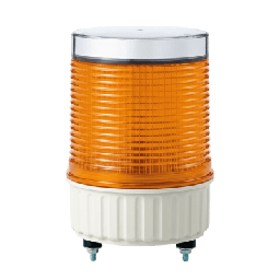 [S125SOL-A] Luz LED destellante IP65, recargable solar en color Ámbar | S125SOL-A