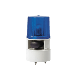 [S125MDL-WS-110220-B] Luces de advertencia color Azul con sirena incorporada con 5 tonos máx. 105 dB en 110 VCA | S125MDL-WS-110220-B