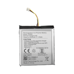 [DS-PA-BATTERY] Batería de Respaldo para Panel de Alarma Hikvision / 4520 mAh / Compatible con Paneles AX PRO - AX HUB - Hibrido Versión 1 (DS-PHA64-W4P) y Repetidor AX PRO  DS-PR1-WB | DS-PA-BATTERY