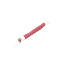 [CBL-AWG2-0.2R] Cable para Baterías, 0.2 m, rojo, Calibre 2 AWG con Terminales de Ojo en Ambos Extremos | CBL-AWG2-0.2R
