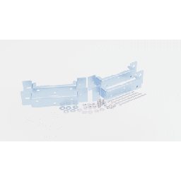 [GBPMOUNT] Montaje Galvanizado para Instalar en Poste  Gabinetes con Iniciales GBP | GBPMOUNT