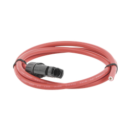 [CBLMC41MRED] Cable Fotovoltaico, 1 m, Rojo, Calibre 10 AWG con Terminal MC4-M en un extremo | CBLMC41MRED