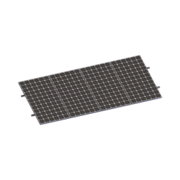 [VEKTORMINIKIT1X4] Kit De Minirieles Para Panel Solar Arreglo 1X4 Para Instalación Plano En Lámina | VEKTORMINIKIT1X4