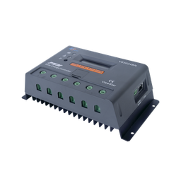 [VS-3024-BN] Controlador Solar de Carga y Descarga PWM 12/24V 30A con Display, Parámetros Configurables | VS-3024-BN