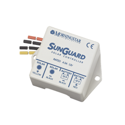 [SG-4] Controlador de Carga Solar PWM SunGuard 4.5 A / 12 VCC / Compensación de Temperatura / 100% Estado Sólido / -40°C a +85°C | SG-4