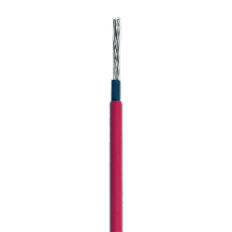 [CBLUT10R/50] Cable Fotovoltaico Rojo / Cobre Estañado / 6 mm² (10 AWG) / 2000V / Rollo 50m / UL 4703 y TUV | CBLUT10R/50