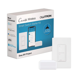 [PBDGPKG1WS] (Caseta Wireless) Kit Hub controlador, interruptor On/Off y placa. | PBDGPKG1WS