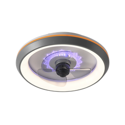 [JLV-012] Ventilador de Techo con Luminario LED de  110 V CA 50/60 Hz /  88 W /4500 Lm / 6500 - 4 000 - 2 700 K /6 Tonos de Luz / 500 mm / 6 Velocidades / Dimeable. | JLV-012