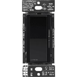 [DVRF6LBL] (Caseta Wireless) Atenuador de pared. Aumenta/Disminuye Intensidad de Iluminación.  No requiere cable neutro. 150W LED / 600W INC/HAL | DVRF6LBL